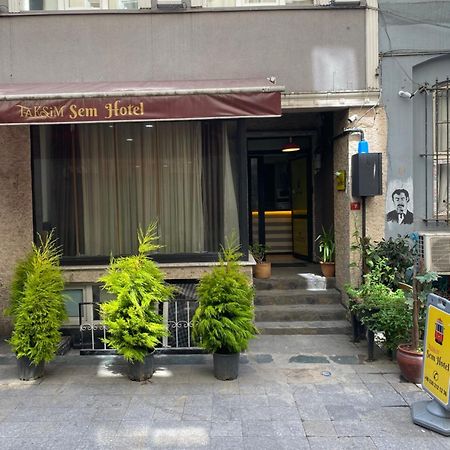 Taksim Sem Hotel Istanbul Eksteriør bilde